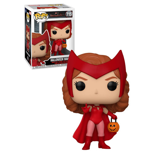 Funko POP! Marvel WandaVision #715 Halloween Wanda - New, Mint Condition