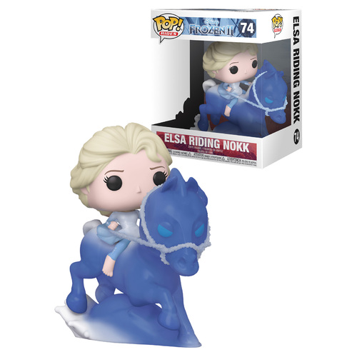 Funko POP! Rides Disney Frozen II #74 Elsa Riding Nokk - New, Mint Condition