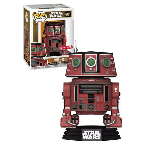 Funko POP! Star Wars Galaxy's Edge #401 M5-R3 - Limited Target Edition - New, Mint Condition