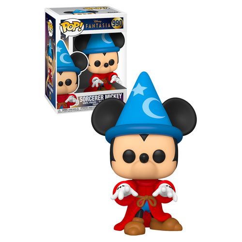 Funko POP! Disney Fantasia #990 Sorceror Mickey - New, Mint Condition