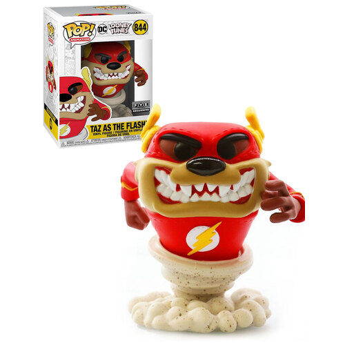 Funko POP! DC Looney Tunes #844 Taz As The Flash - Limited FYE Exclusive - New, Mint Condition