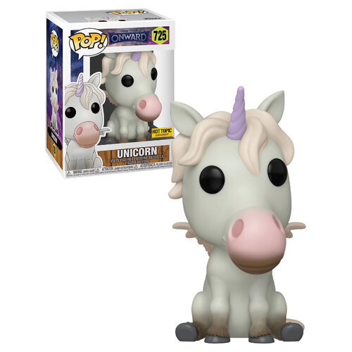 Funko POP! Disney Onward #725 Unicorn - Limited Hot Topic Import - New, Mint Condition