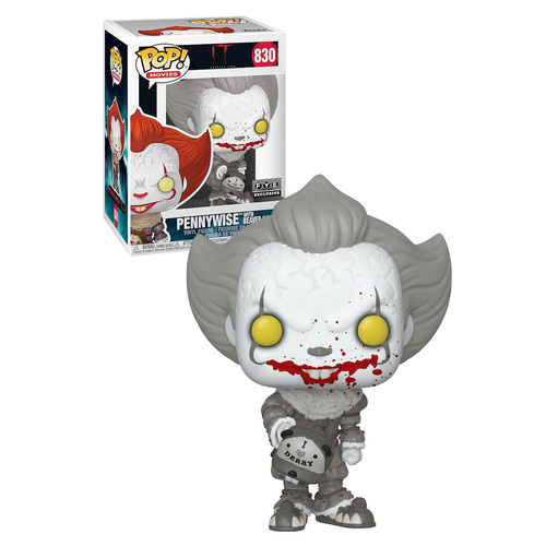 Funko POP! Movies IT #830 Pennywise (B/W With Hat) - Limited FYE Exclusive - New, Mint Condition