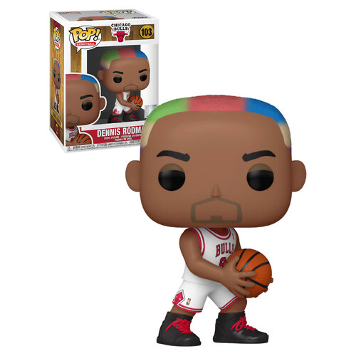 Funko POP! Basketball Chicago Bulls #103 Dennis Rodman (Home) - New, Mint Condition