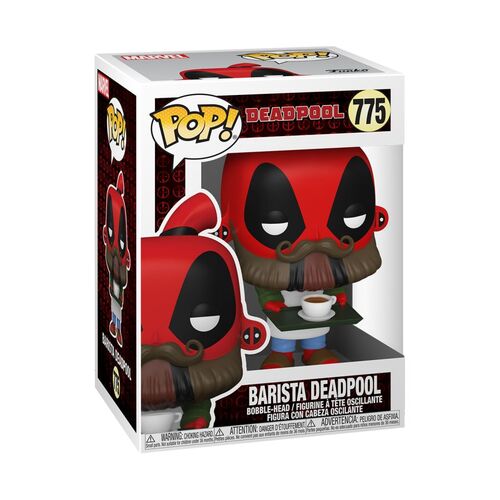 Funko POP! Marvel 30th Anniversary #775 Barista Deadpool  - New, Mint Condition