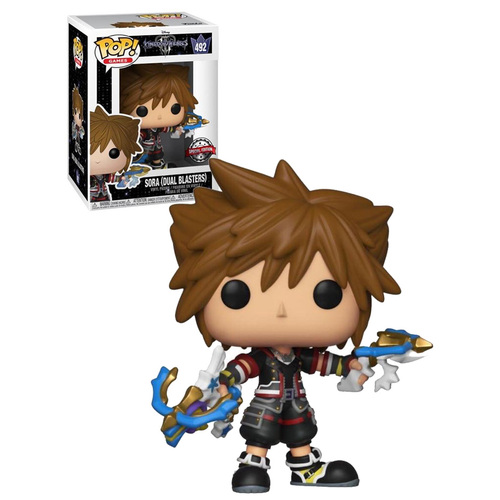 Funko POP! Disney Kingdom Hearts #492 Sora (Dual Blasters)  - New, Mint Condition