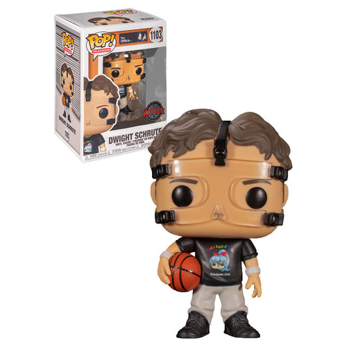 Funko POP! Television The Office #1103 Basketball Dwight - New, Mint Condition