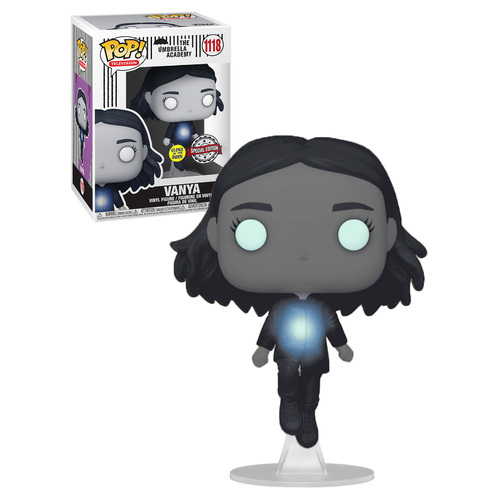 Funko POP! Television Umbrella Academy #1118 Vanya (Glows In The Dark) - New, Mint Condition