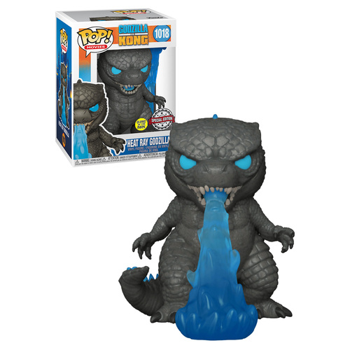 Funko POP! Movies Godzilla vs Kong #1018 Godzilla Heat Ray (Glows In The Dark)  - New, Mint Condition