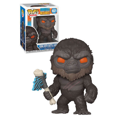 Funko POP! Godzilla vs Kong #1021 Kong With Axe  - New, Mint Condition