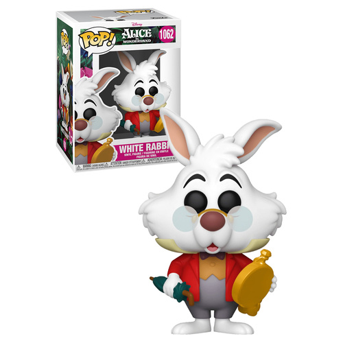 Funko POP! Disney Alice in Wonderland #1062 White Rabbit 70th Anniversary  - New, Mint Condition