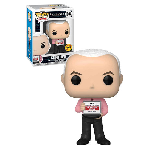 Funko POP! Television Friends #1064 Gunther - Limited Chase Edition - New, Mint Condition