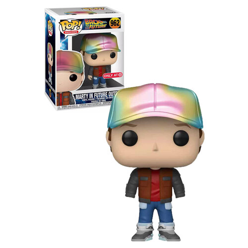 Funko POP! Back To The Future #962 Marty In Future Outfit (Metallic) - Limited Target Exclusive - New, Mint Condition