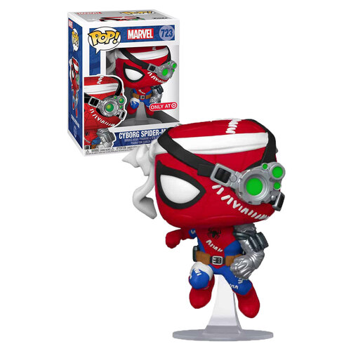 Funko POP! Marvel #723 Cyborg Spider-Man - Limited Target Exclusive - New, Mint Condition