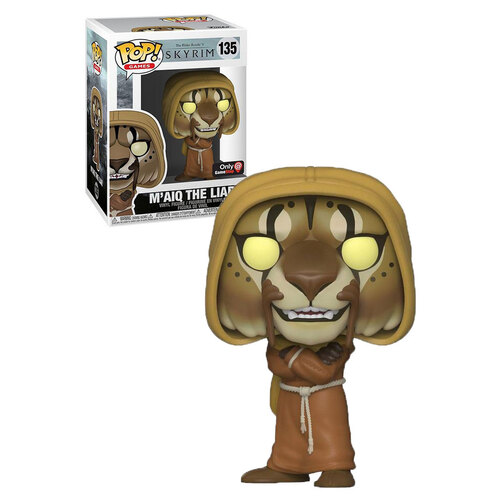 Funko POP! Games Elder Scrolls V Skyrim #135 M'aiq The Liar - Limited Gamestop Exclusive - New, Mint Condition