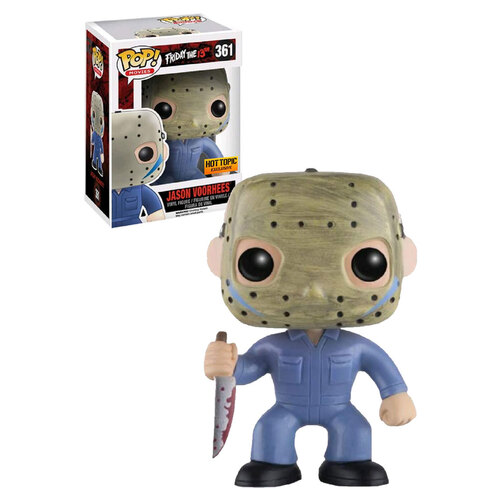 Funko Pop! Movies Friday The 13th #361 Jason Voorhees (Jumpsuit) - Limited Hot Topic Exclusive - New, Mint Condition