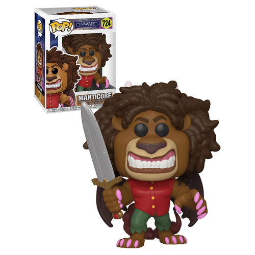 Funko POP! Disney #724 Onward - Manticore  - New, Mint Condition