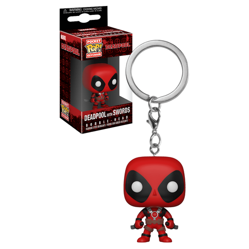 Funko Pocket POP! Keychain Marvel #31735 Deadpool (With Swords) - New, Mint Condition