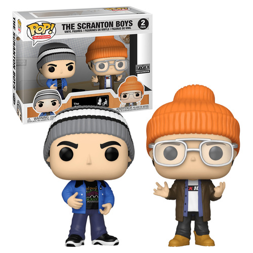 Funko POP! 2 Pack The Office #52224 The Scranton Boys - Limited FYE Exclusive - New, Mint Condition