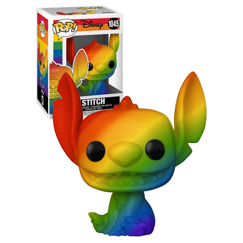 Funko POP! Disney #1045 Lilo & Stitch - Stitch Rainbow Pride - New, Mint Condition