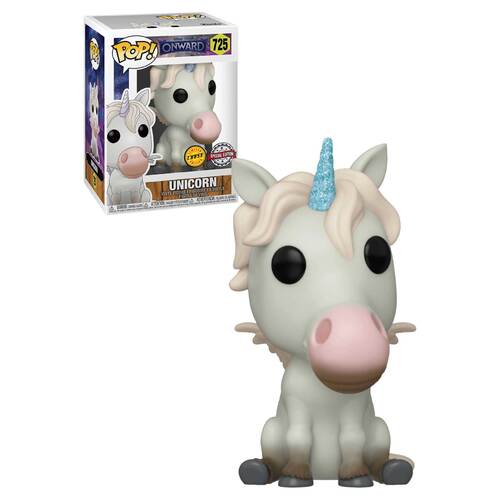 Funko POP! Disney #725 Onward - Unicorn - Limited Chase Edition - New, Mint Condition