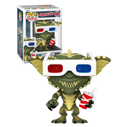 Funko POP! Movies Gremlins #1147 Gremlins - Gremlin With 3D Glasses - New, Mint Condition