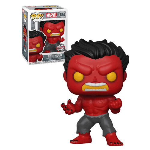 Funko POP! Marvel #854 Red Hulk - New, Mint Condition