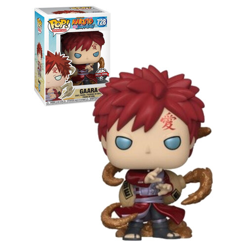 Funko POP! Animation Naruto Shippuden #728 Gaara (Metallic) - New, Mint Condition