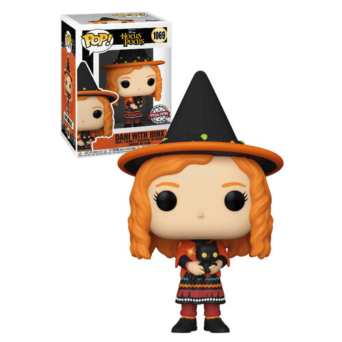 Funko POP! Disney Hocus Pocus #1069 Dani With Binx - New, Mint Condition