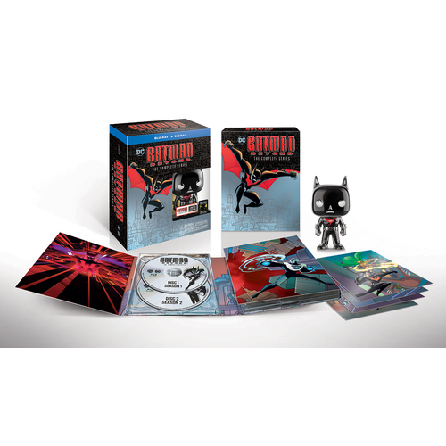 Batman Beyond Complete Series Blu-ray Box Set With Bonus Chrome Funko POP!  - Limited Edition - New