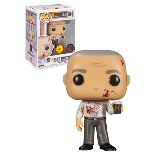 Funko POP! The Office #1104 Creed Bratton - Limited Chase Edition - New, Mint Condition