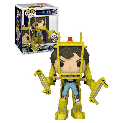 Funko POP! Movies Aliens #1107 Ellen Ripley With Power Loader - Super-Sized - New, Mint Condition