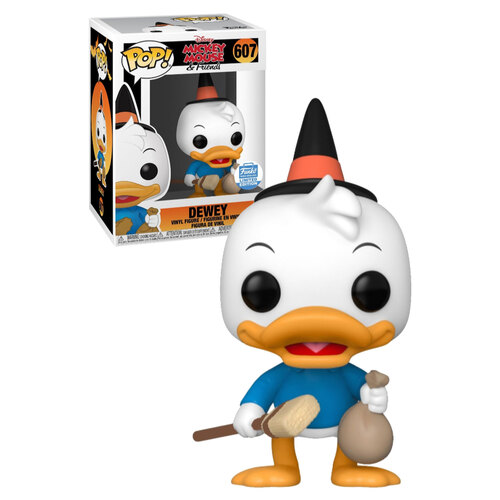 Funko POP! Disney Mickey & Friends #607 Dewey (Trick Or Treat) - Limited Popcultcha Exclusive - New, Mint Condition