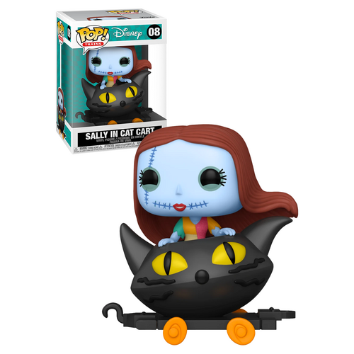 Funko POP! Trains Nightmare Before Christmas #08 Sally In Cat Cart - New, Mint Condition