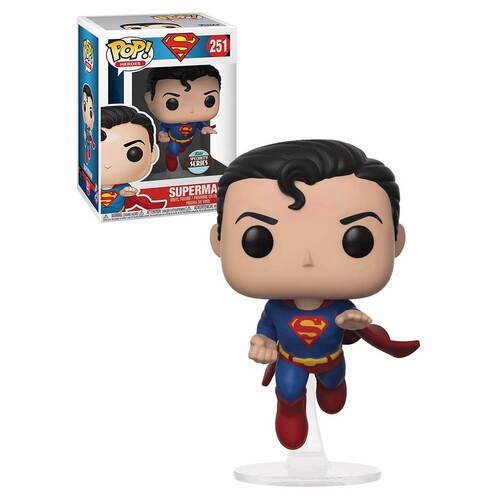 Funko POP! Heroes Superman #251 Superman Flying (80th Anniversary) - New, Mint Condition