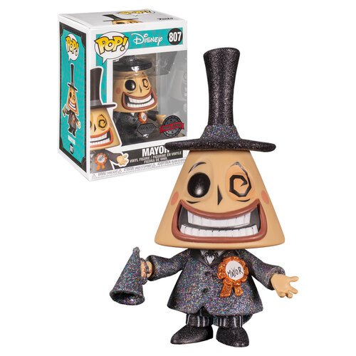 Funko POP! Disney The Nightmare Before Christmas #807 Mayor (Diamond Collection) - New, Mint Condition