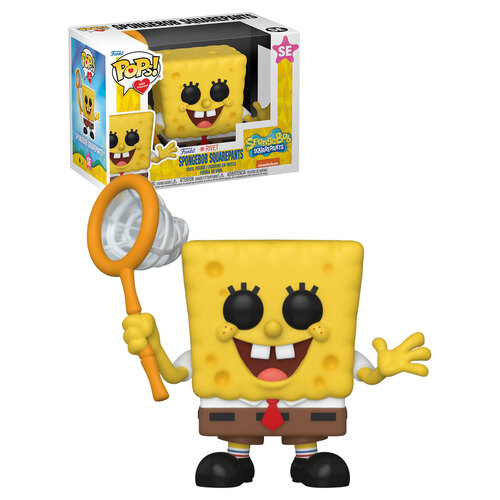 Funko POPs! With Purpose Spongebob Squarepants #SE Spongebob With Net - New, Mint Condition