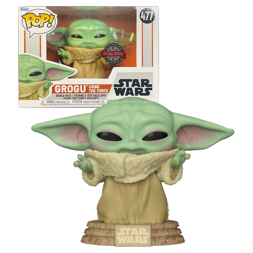 Funko POP! Star Wars Across The Galaxy #477 Grogu Using The Force - New, Mint Condition