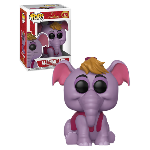 Funko POP! Disney Aladdin #478 Elephant Abu - New, Mint Condition