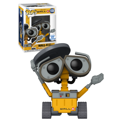 Funko POP! Disney Wall-E #1120 Wall-E (With Hubcap) - Limited Funko Shop Exclusive - New, Mint Condition