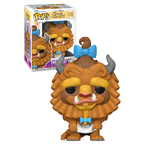 Funko POP! Disney Beauty And The Beast #1135 Beast (With Curls) - New, Mint Condition