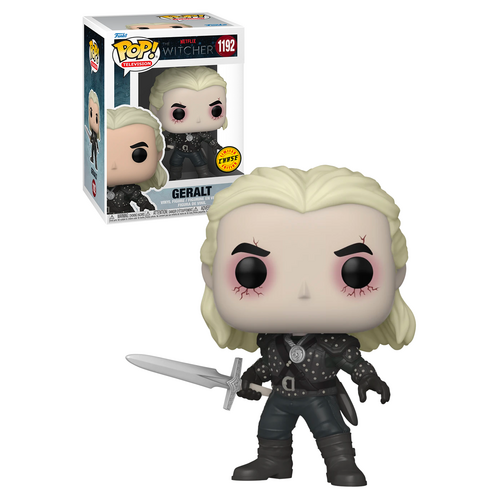 Funko POP! Television The Witcher #1192 Geralt - Limited Chase Edition - New, Mint Condition