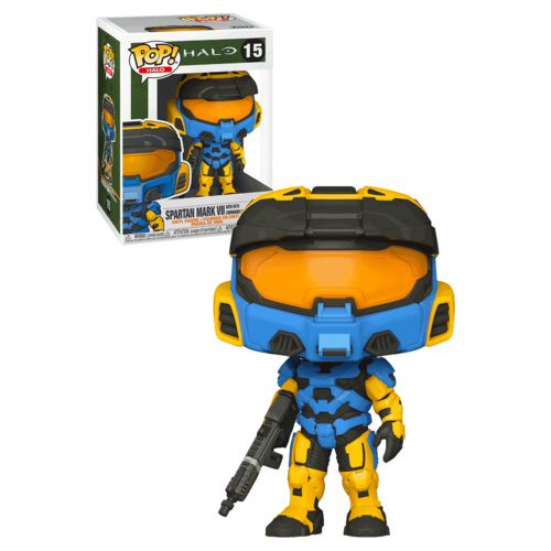 Funko POP! Halo Halo #15 Spartan Mark VII With VK78 Commando Rifle - New, Mint Condition