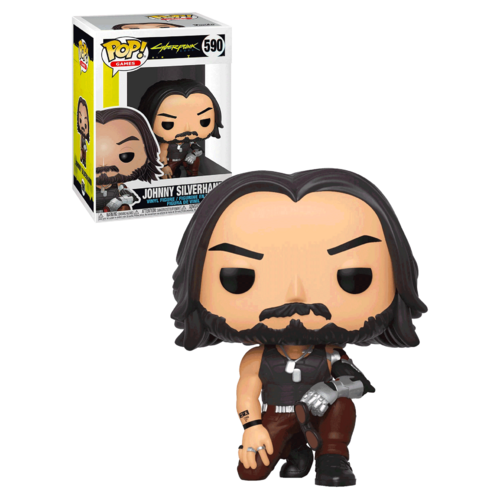 Funko POP! Games Cyberpunk 2077 #590 Johnny Silverhand - New, Mint Condition