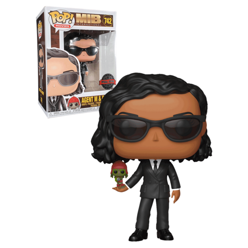 Funko POP! Movies Men In Black #742 Agent M & Pawny - New, Mint Condition