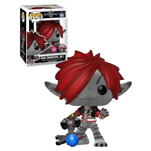 Funko POP! Disney Kingdom Hearts #485 Sora (Monster's Inc. - Flocked) - New, Mint Condition