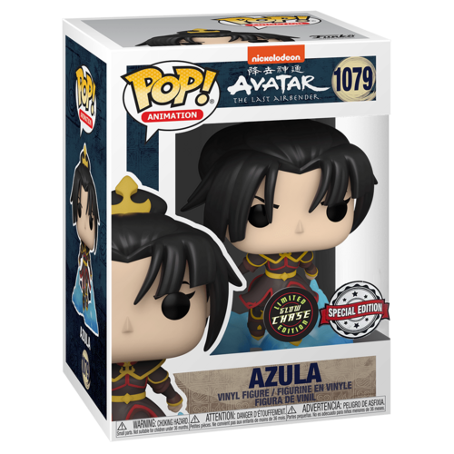 Funko POP! Animation Avatar The Last Airbender #1079 Azula - Limited Chase Edition - New, Mint Condition