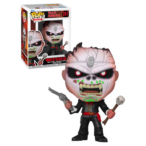 Funko POP! Rocks Iron Maiden #251 Nights Of The Dead Eddie - New, Mint Condition