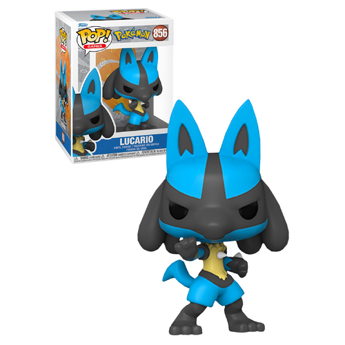 Funko POP! Games Pokemon #856 Lucario - New, Mint Condition