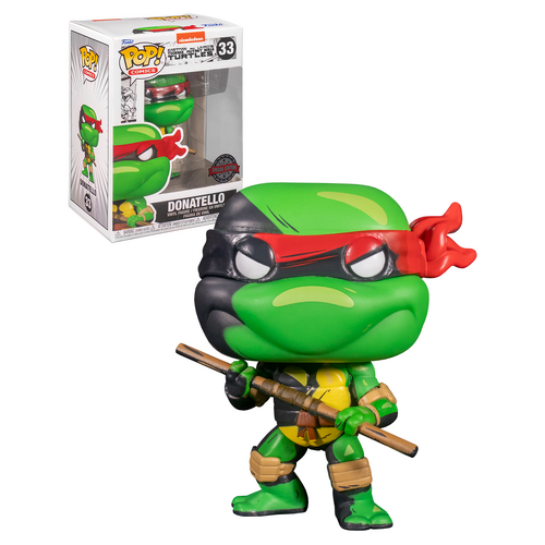 Funko POP! Comics Teenage Mutant Ninja Turtles #33 Donatello - New, Mint Condition